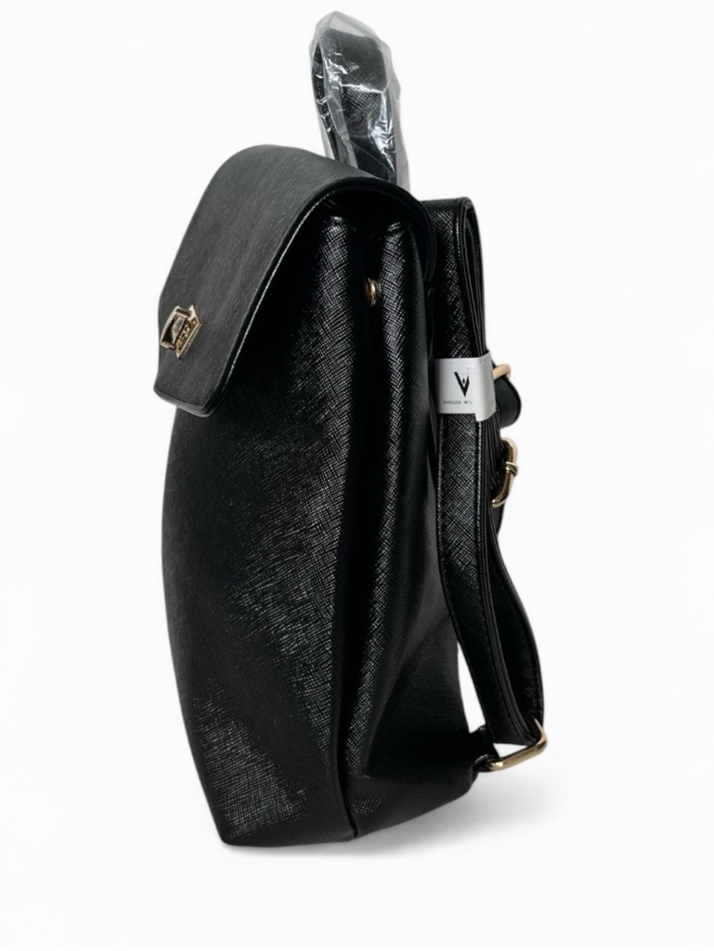NWT Vanessa Williams Posh Mini Backback and Wallet black - Picture 5 of 10